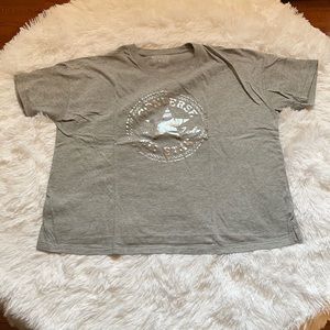 Converse Grey/Sliver Size:Large T-Shirt